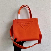 AAAAA Discount Prada Drill tote bag 1BG382 orange