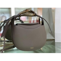 Unique Style Chloe Original Calfskin Leather Bag 3S1350 grey