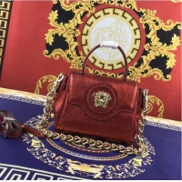 Cheapest Versace Original Calfskin Leather Bag FS1040 red