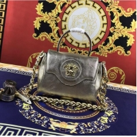 Grade Classic Versace Original Calfskin Leather Bag FS1040 Silver