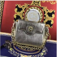 Big Discount Versace Original medium Calfskin Leather Bag FS1041 Silver