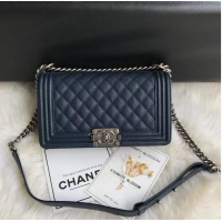 Wholesale Chanel Boy Flap Shoulder Bag Original Calfskin Leather A67086 RoyalBlue