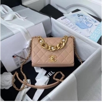 Good Product Chanel Flap Shoulder Bag Original leather AS2638 pink