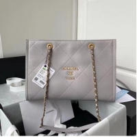 Promotional Chanel Shopping Bag Original leather AS2752 grey