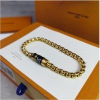 Buy Fashionable Louis Vuitton Bracelet LVB8623 Gold