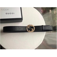 Most Popular Gucci Reversible Signature leather belt 473031