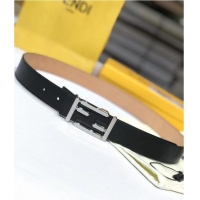 Famous Brand Fendi Leather Belt Width 30mm F2371