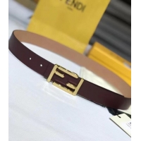 Big Discount Fendi Leather Belt Width 30mm F2374