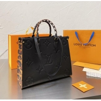 New Stylish Louis Vuitton ONTHEGO Monogram MM M45889 Leopard Black