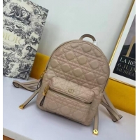 Buy Discount SMALL DIOR BACKPACK Cannage Lambskin M9222U light pink