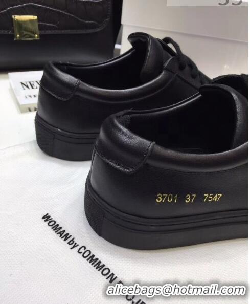 Low Cost Common Projects Leather Sneaker CP2135 Black