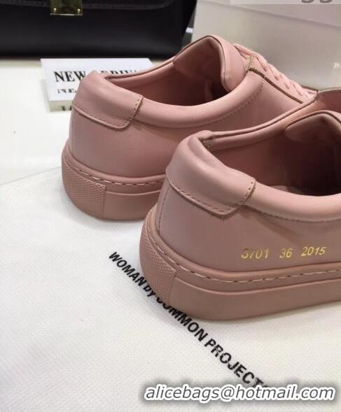 Good Looking Common Projects Leather Sneaker CP2135 Pink