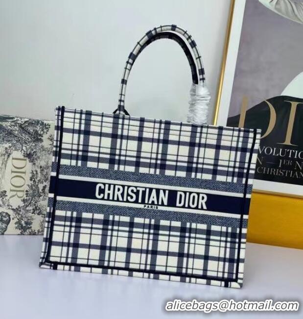 Buy Inexpensive DIOR BOOK TOTE Multicolor Embroidery M1297ZR-11