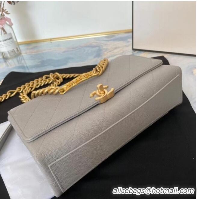 Affordable Price Chanel Flap Shoulder Bag Original leather AS2764 grey