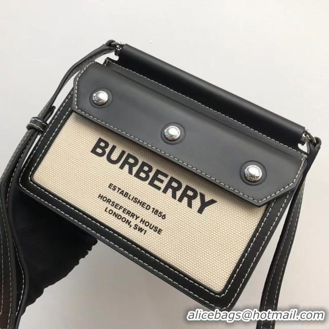 Pretty Style BurBerry Shoulder Bag 80146 black