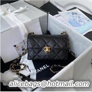 New Cheap Chanel Flap Shoulder Bag Original leather AS2633 black