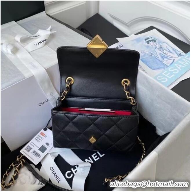 New Cheap Chanel Flap Shoulder Bag Original leather AS2633 black