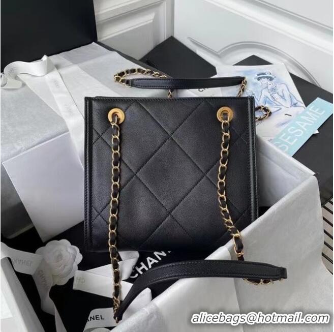 Unique Style Chanel leather Shoulder Bag AS2750 black