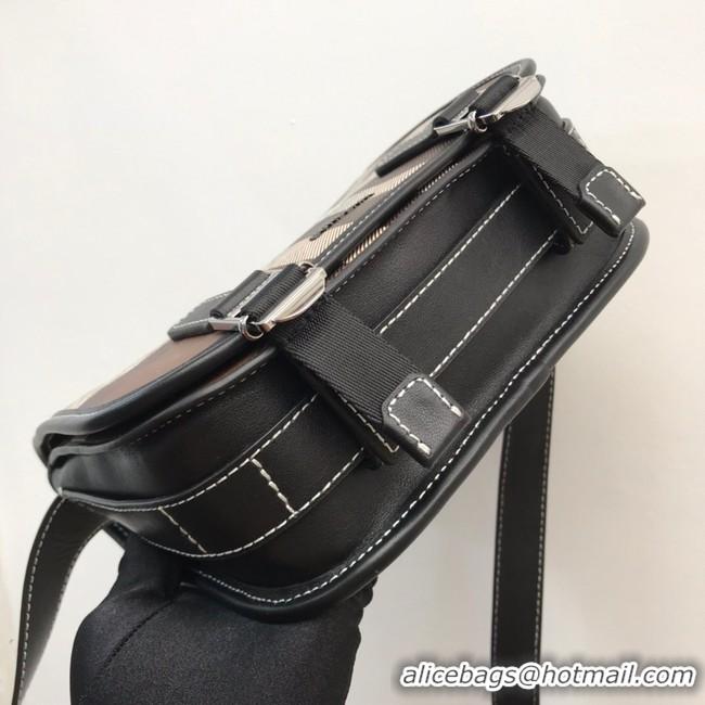 Shop Duplicate BurBerry Shoulder Bag 80365 black 