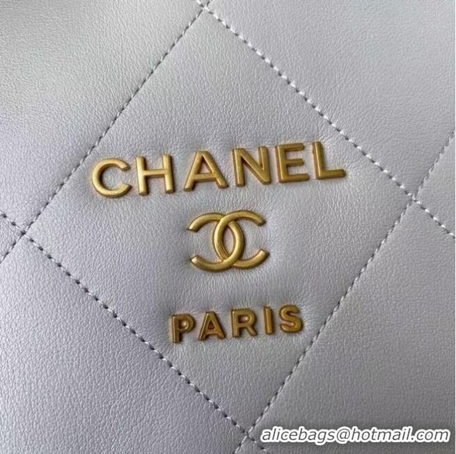 Good Product Chanel leather Shoulder Bag AS2750 grey