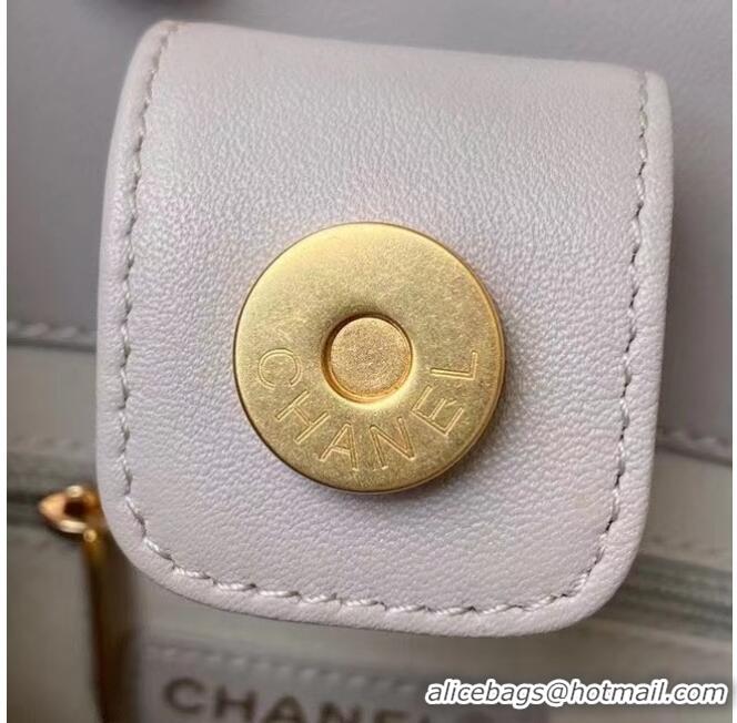 Good Product Chanel leather Shoulder Bag AS2750 grey