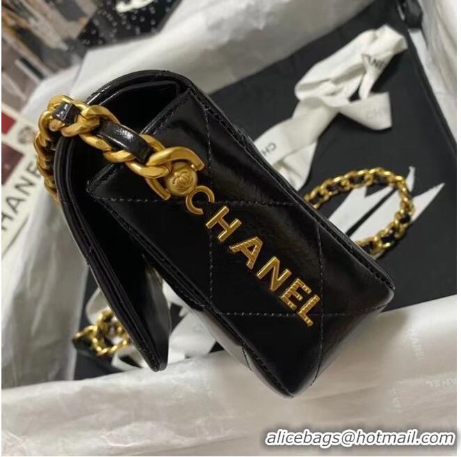 Shop Grade Chanel Flap Shoulder Bag Original leather AS9957 black