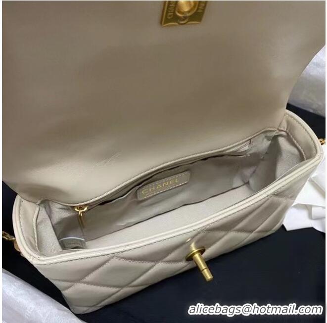 Hot Sell Cheap Chanel Flap Shoulder Bag Original leather AS9957 beige