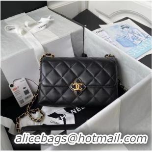 Best Quality Chanel Flap Shoulder Bag Original leather AS2634 black