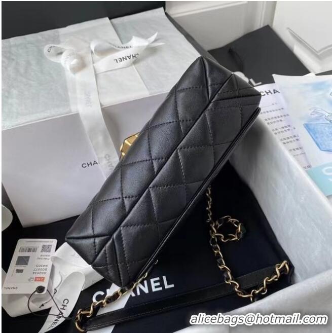 Best Quality Chanel Flap Shoulder Bag Original leather AS2634 black