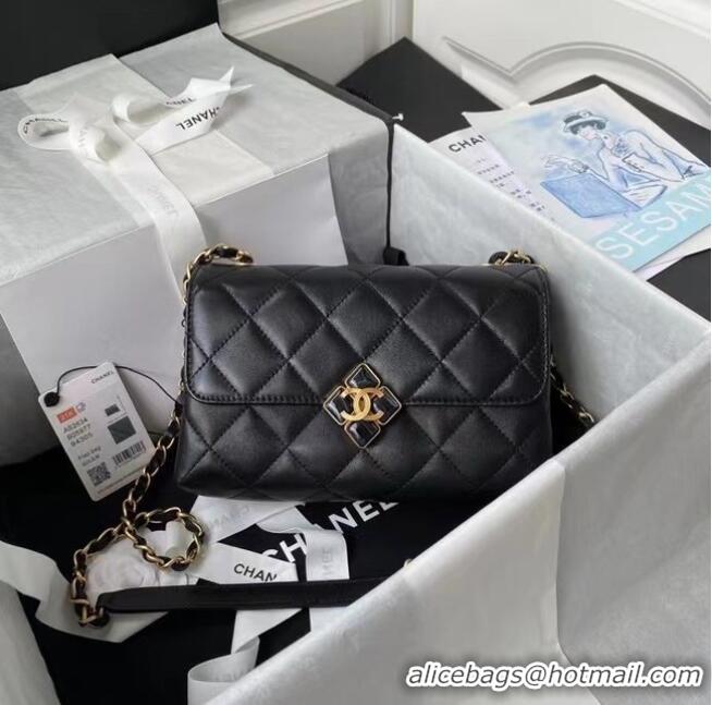 Best Quality Chanel Flap Shoulder Bag Original leather AS2634 black