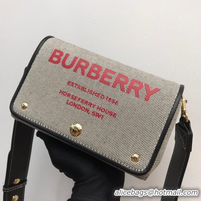 Top Quality BurBerry Shoulder Bag 80266 black&red