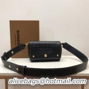 Popular BurBerry Leather Shoulder Bag 80266 black