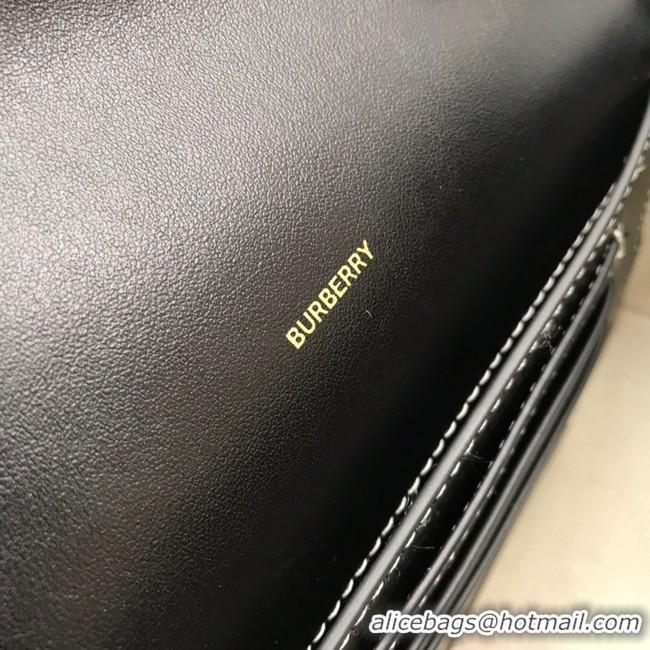 Popular BurBerry Leather Shoulder Bag 80266 black