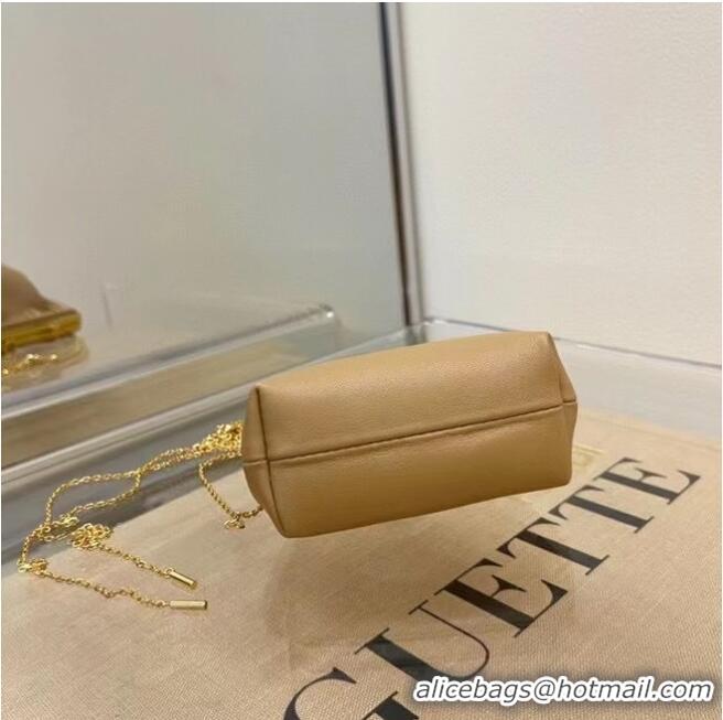 Shop Grade Fendi Original Leather Mini Clutch Bag 56831 Cream