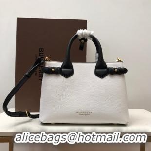 Fashion BurBerry Leather Shoulder Bag 40237 white