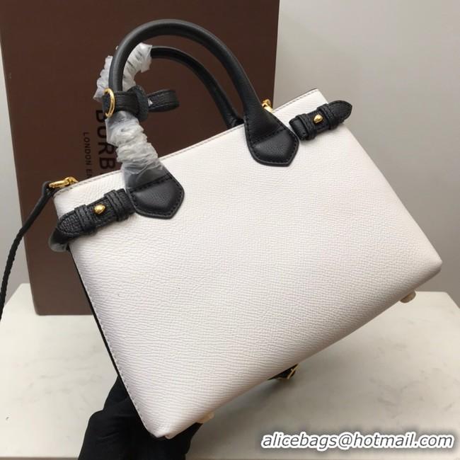 Fashion BurBerry Leather Shoulder Bag 40237 white