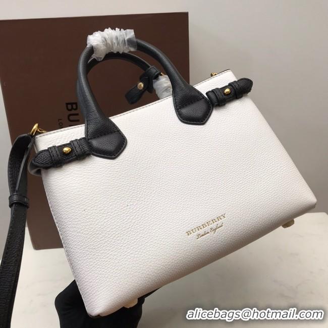 Fashion BurBerry Leather Shoulder Bag 40237 white