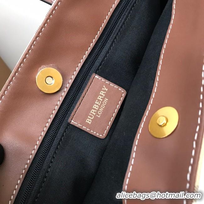 Best Grade BurBerry Leather Shoulder Bag 80117 Wheat