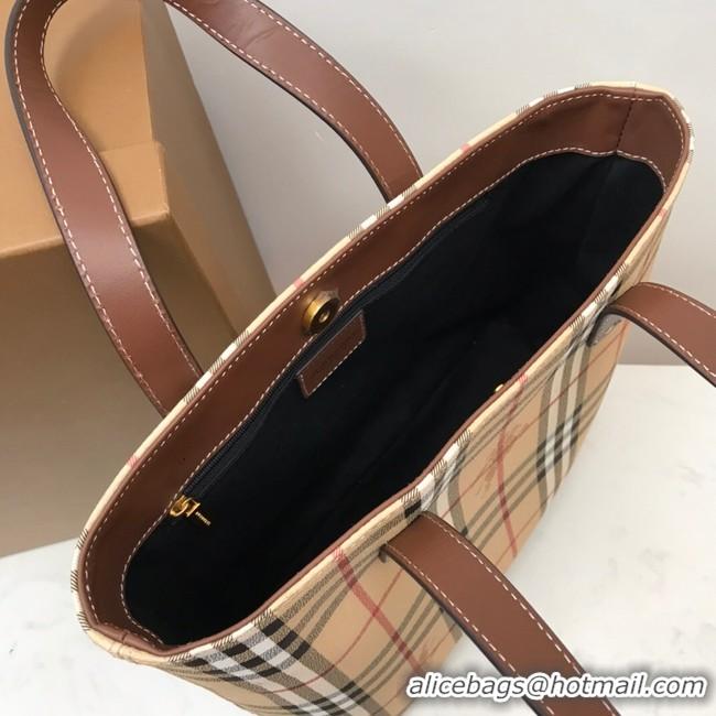 Best Grade BurBerry Leather Shoulder Bag 80117 Wheat