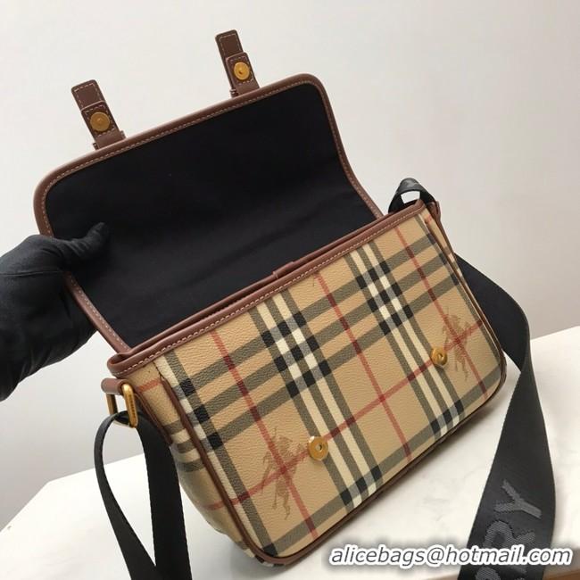 Grade Quality BurBerry Leather Shoulder Bag 80119 Wheat