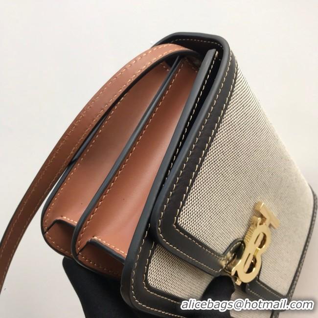 Discount BurBerry Leather Shoulder Bag 80146 black&brown