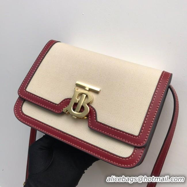 Luxury BurBerry Leather Shoulder Bag 80146 red