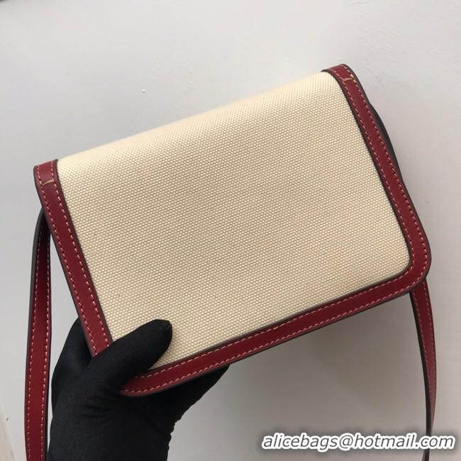 Luxury BurBerry Leather Shoulder Bag 80146 red