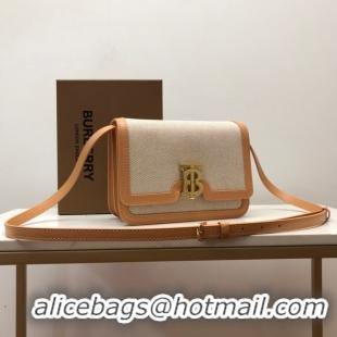 Best Price BurBerry Leather Shoulder Bag 80146 apricot