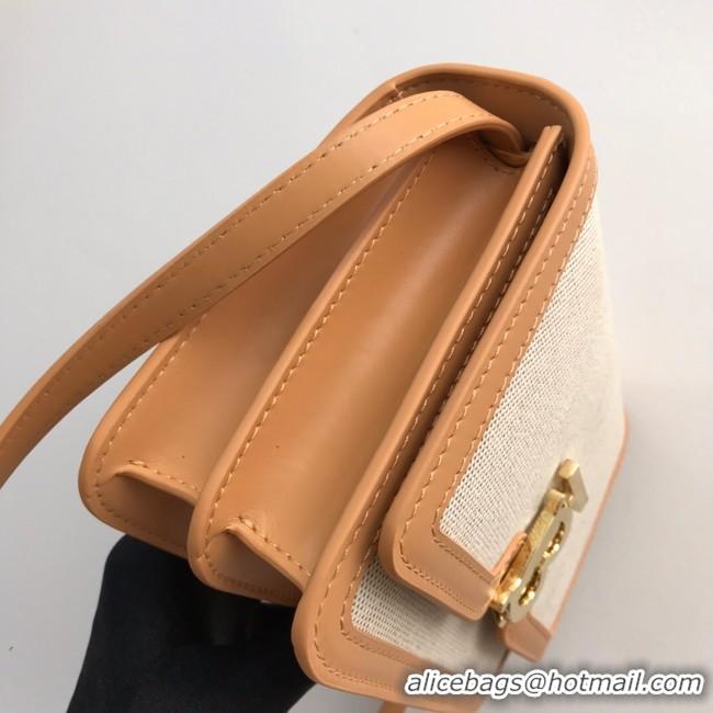 Best Price BurBerry Leather Shoulder Bag 80146 apricot