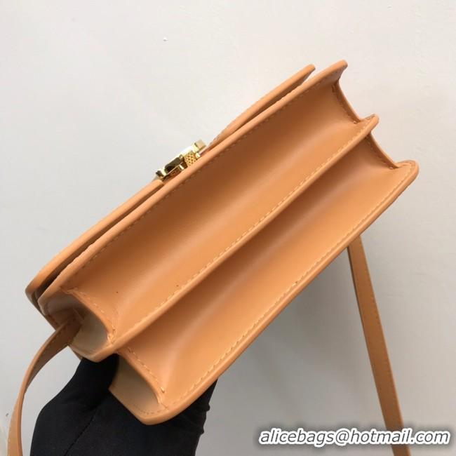 Best Price BurBerry Leather Shoulder Bag 80146 apricot