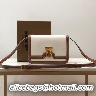 Purchase BurBerry Leather Shoulder Bag 80146 brown