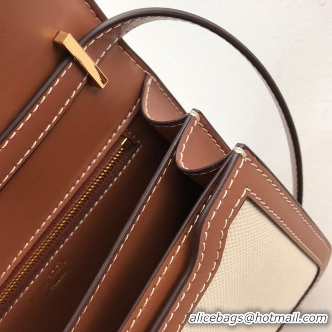 Purchase BurBerry Leather Shoulder Bag 80146 brown