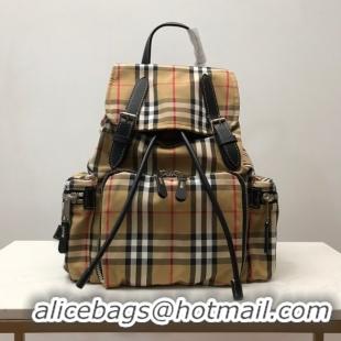 Stylish Burberry Backpack Fabric ABU41055 Black