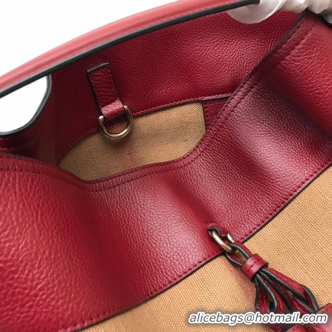 Elegant BurBerry Leather Shoulder Bag 3982 Burgendy